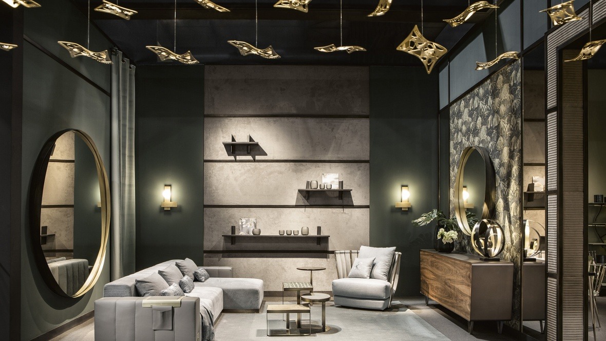 Design-Teppich Wohnzimmer Karo-Muster | TeppichCenter24